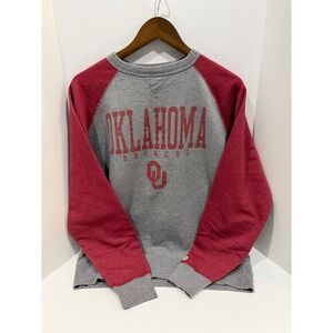 Men's Oklahoma Sooners Sweatshirt Medium Alta Gracia Life Changing Apparel Gray